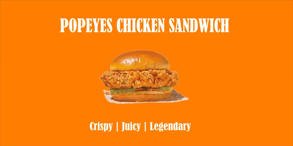 popeyes chicken sandwich