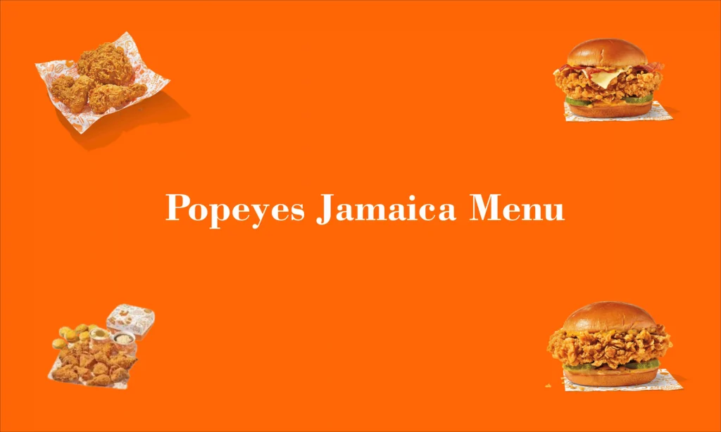 popeyes jamaica menu