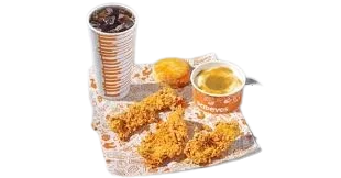 3 pc chicken tenders combo