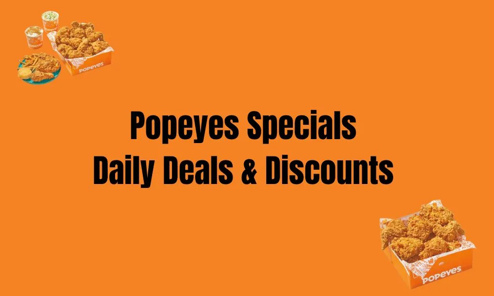 Popeyes Specials