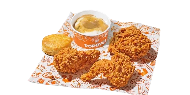 bone in chicken boxed meal