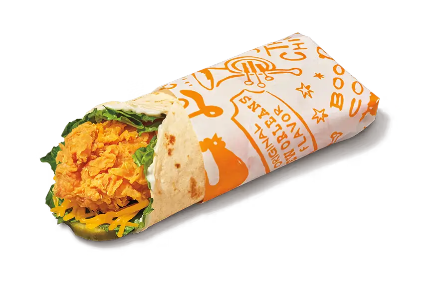Popeyes Honey Mustard Wrap